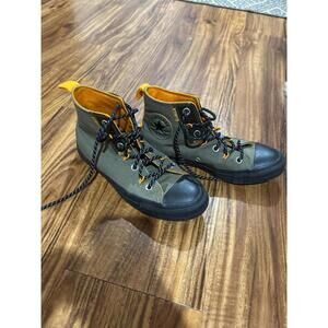 Chuck Taylor Converse Army Green Star Trek Craft High Utility Sneakers